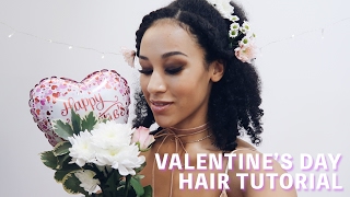 Valentine'S Day Hair Tutorial | Collab With Curlymonroe