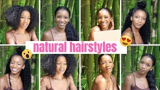 5 Min Heatless Work Hairstyles For Black Girls! (Fast And Easy) | Annesha Adams