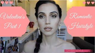 Valentine'S Day: Romantic Hairstyle Tutorial With A Rope Braid