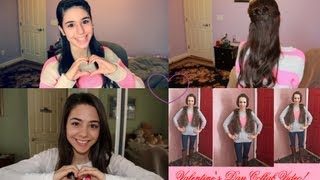 Valentine'S Day Hair ♥ French & Heart Braids! (Collab Ft. Livforstyle & Sabsbeauty)