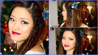 Romantic Valentine'S Day Hairstyle - Quick & Easy | Little Bling Ring