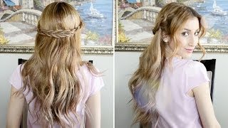 Romantic Rope Braided Hairstyle | Valentine'S Day Hair Inspiration | Fancy Hair Tutorial