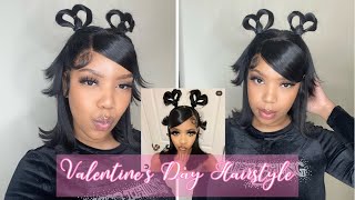 Valentine’S Day Inspired Hairstyle ❤️