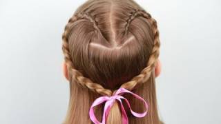 Lace Braid Heart | Valentine'S Day | Cute Girls Hairstyles