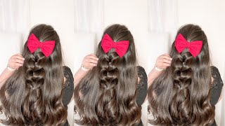 Valentine’S Day Hairstyle | Half Up Half Down
