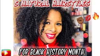 5 Natural Hairstyles For Black History Month