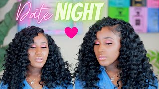 Date Night Hairstyles For Natural Hair| Trendy Tresses Crochet Hair| Beginner Crochet Hairstyles