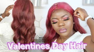 Getting My Valentine'S Day Hair Ready | Hair Colour Inspired By Dorcas Adesina | Dilias Empire.