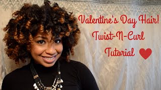 Valentine'S Day Hair!  Twist N Curl Tutorial