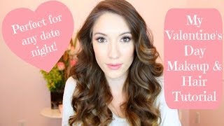 ♡ My Valentine'S Day Hair & Makeup! ♡ | Blair Fowler