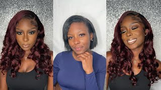 Valentine’S Day Inspired Hair And Makeup Transformation Ft Ayiyi Hair