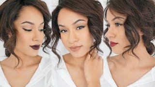 Valentine'S Day/Date Night Hair & Makeup W| 3 Lip Colors