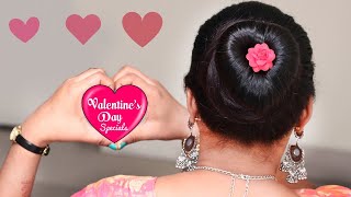 Perfect Heart Bridal Hairstyle  For Teenage Girls | Valentine'S Day Special   Baby Hairstyle -2