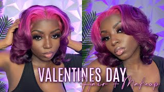 Valentine'S Day Glam | Grwm Hair & Makeup | The Love Series: Day 1