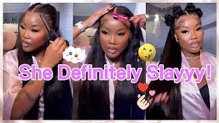 Valentine'S Day Hairstyle!!Hd Lace Wig Lace Front Wig Install Ft. Wigmy Hair