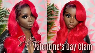Sultry Valentine'S Day Glam | Grwm Red Hair + Smokey Eye Makeup Tutorial | The Love Series: Day