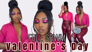 Full Grwm Valentine'S Day | Outfit. Hair. Makeup