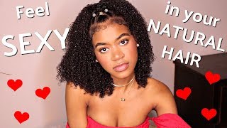 Attractive Hairstyles On Natural Curly Hair - For A Date Night Or Girls Night