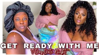 Highly Requested Valentine'S Day Grwm  Date Night | Random Chit Chat +Hair + Makeup