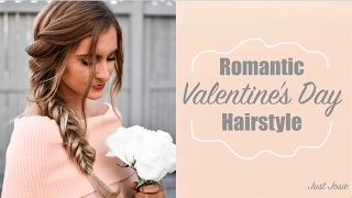 Romantic Valentine'S Day Hairstyle | Luxy Hair Extensions | Justjosie