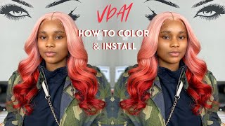 Valentine'S Day Inspired Wig + Install | Tutorial