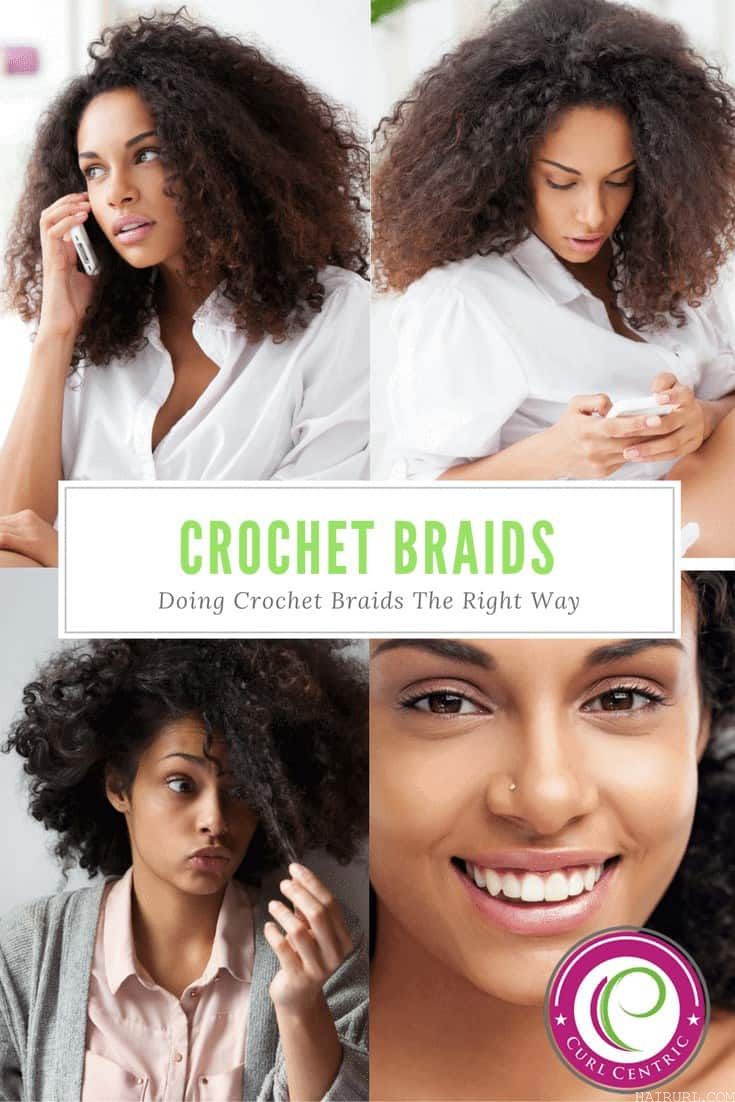 This DIY article on crochet hair styles covers how to do small, medium, thin and jumbo natural hairstyles. Whether your using freetress, senegalese or crochet hair or your hair is curly, short, long, or contains color this step-by-step walkthrough will provide the best crochet braid ideas for black, African American, caucasian, Asian girls and kids, plus all straight, wavy, curly or kinky hair types. #DIY #crochetbraids #blackgirls #hairstyles #kids #AfricanAmericans #braids #tips #steps #natural #jumbo