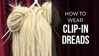 Diy Temporary Clip In Dreads - Dreadlock Hair Extensions - Doctoredlocks.Com