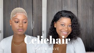 New Hair Trends Short Wavy Lace Front Wig Installation Ft Celie Hair
