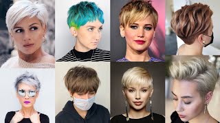 Pixie Haircuts For Women Any Ages 40-50-60-70 | Short Hairstyles For Women | Pixie Haircuts