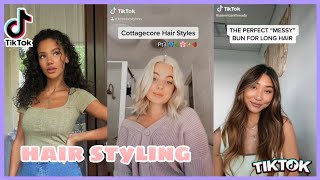 Hair Styling Tik Tok Compilation#8