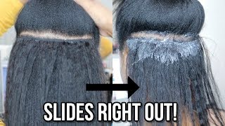 How To Remove Your Glue In Weave *No Damage* Stop Coming For My Edges Sis!