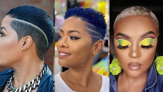 70 Very Short Hairstyles/Haircuts For All Black Women 2021 | Really Cute Short Hair For Women |Wendy