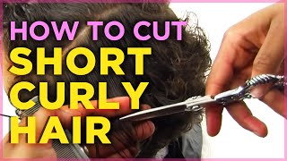 How To Cut Short Naturally Curly Hair [Tutorial]
