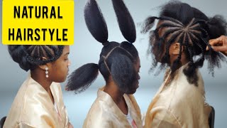 Natural Hairstyles For Black Women / 4C Aro Hair.