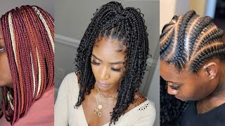  Latest Braids Hairstyles With Weave Compilation ~ Braided Hairstyles For Ladies Summer 2021