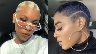 Super Short Haircut Ideas For Black Women