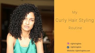 My Curly Hair Styling Routine