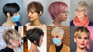 Boy Cut For Girls New Style Haircut 2020-2022 | Pixie Haircuts With Fine Bang | Short Pixie Haircut