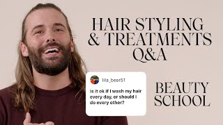 Jvn Answers Your Hair Styling & Treatment Questions | Jonathan Van Ness