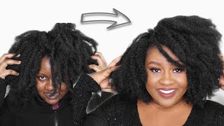 Crochet Natural Hairstyle For Every Black Girl Using Afro Kinky Hair