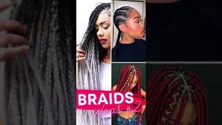 Braids Hairstyle Ideas #2 | 2021 Hair Trends #Shorts