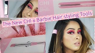 New Chi X Barbie(Collab) Hair Styling Tools| First Impressions|Hair Tutorial