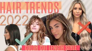 2022 Hair Trends + What To Avoid | Ellebangs