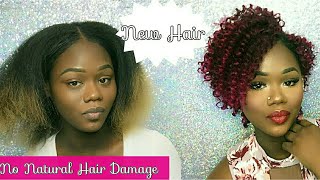 How To| Short Curly Hairstyle (Easy Crotchet Style)