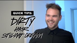 Lush Quick Tips: Dirty Hair Styling Cream