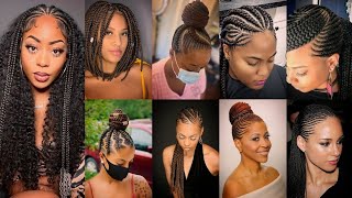 Latest Hairstyle Braiding Hair Hairstyles 2021 | Beautiful Braided Hairstyles For Black Women.
