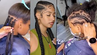 New And Latest Braiding Hairstyles For Black Women 2022/ Long Braided Hairstyles Idea.