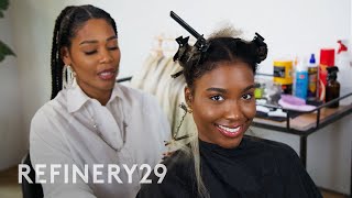 Getting Zoë Kravitz Inspired Boho Braids | Hair Me Out | Refinery29