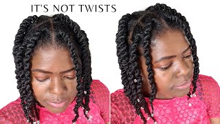 How To: African Threading Protective Hairstyle On Type 4 Natural Hair African Threading Natural Hair