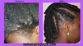 Cute Natural Hairstyle For Black Women